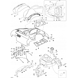Запчасти для снегоходов Ski-Doo (Bombardier) Expedition TUV 600 HO SDI Капот