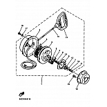Стартер для Yamaha VK540 VK540 III