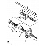 Secondary sheave для Yamaha VK540 VK540 III